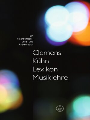 cover image of Lexikon Musiklehre
